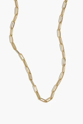 16" Paperclip Chain in 14k Yellow Gold