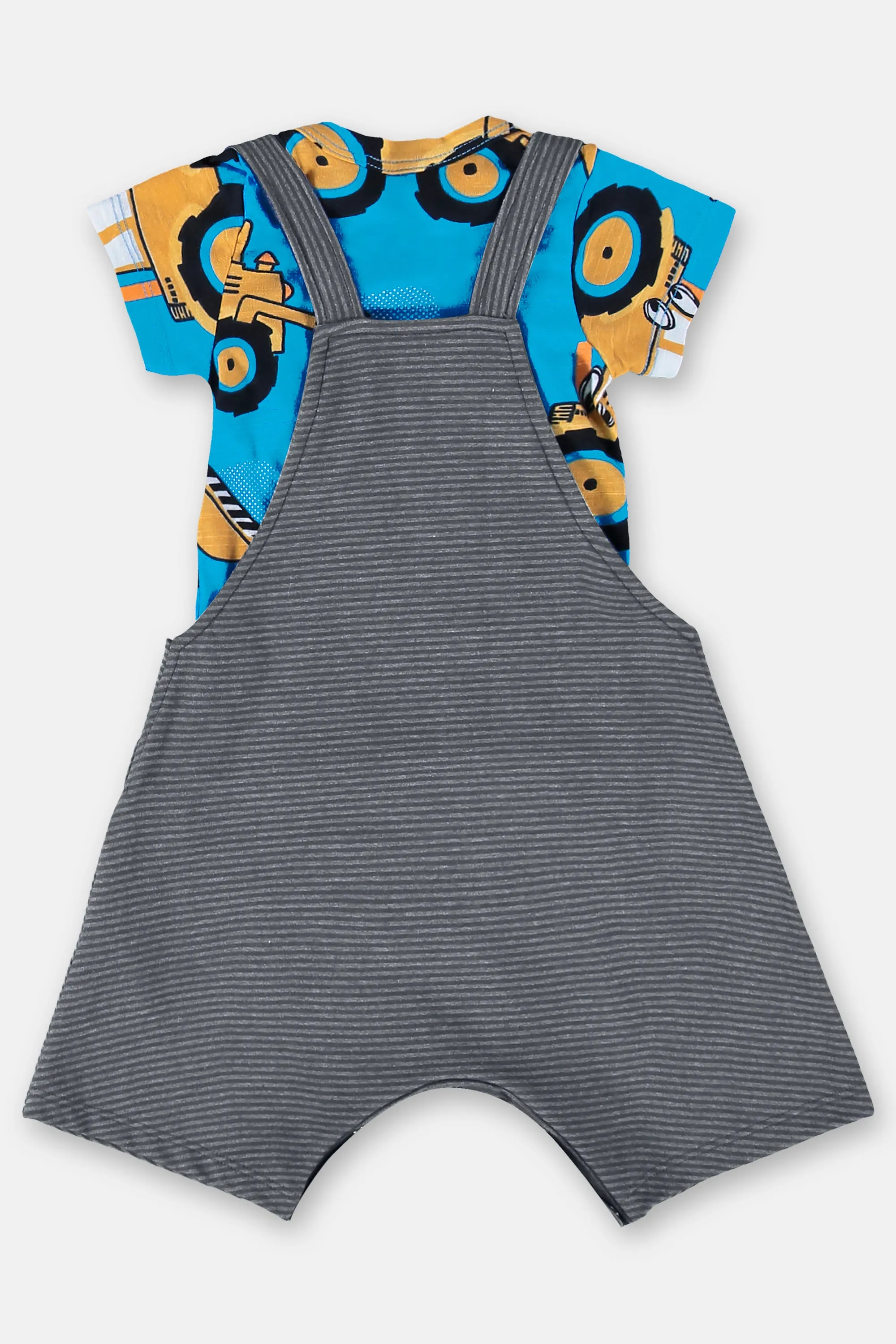 2 Piece Boys Bodysuit & Bib Shorts