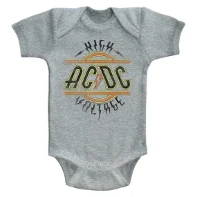 AC/DC High Voltage Baby Bodysuit