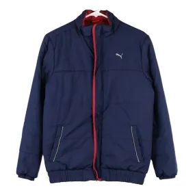 Age 14-16 Puma Jacket - XL Navy Polyester Blend