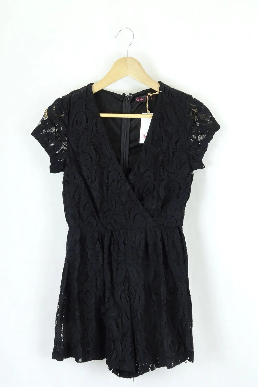 Ally Fashion Black Lace Playsuit 8_ Missing from Box