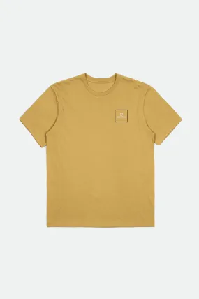 Alpha Block S/S Tailored Tee - Weller Yellow