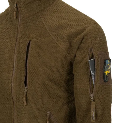 ALPHA TACTICAL JACKET - GRID FLEECE