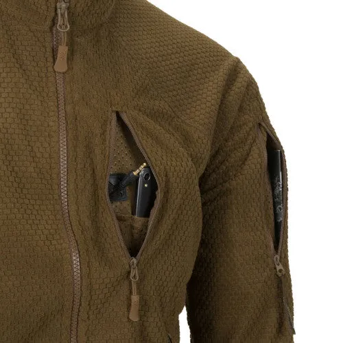 ALPHA TACTICAL JACKET - GRID FLEECE