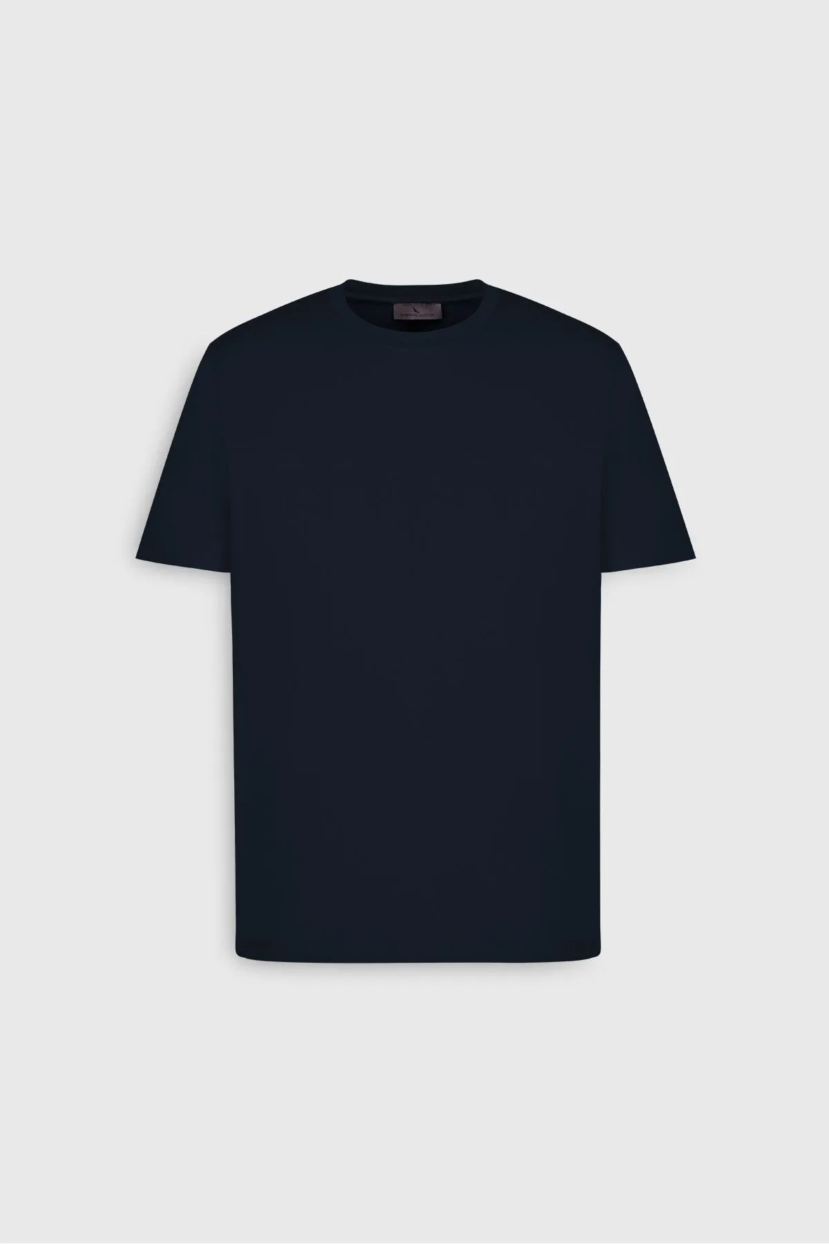 Altınyıldız Classics Bicycle collar Navy blue Men's T-shirt 4C4800000012