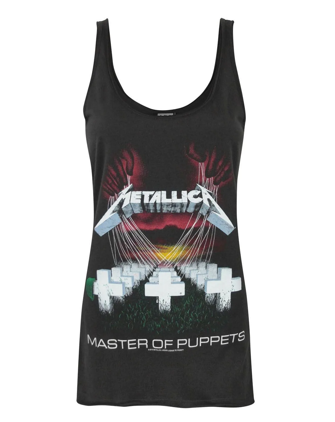 Amplified Metallica Master Of Puppets Women's Vest