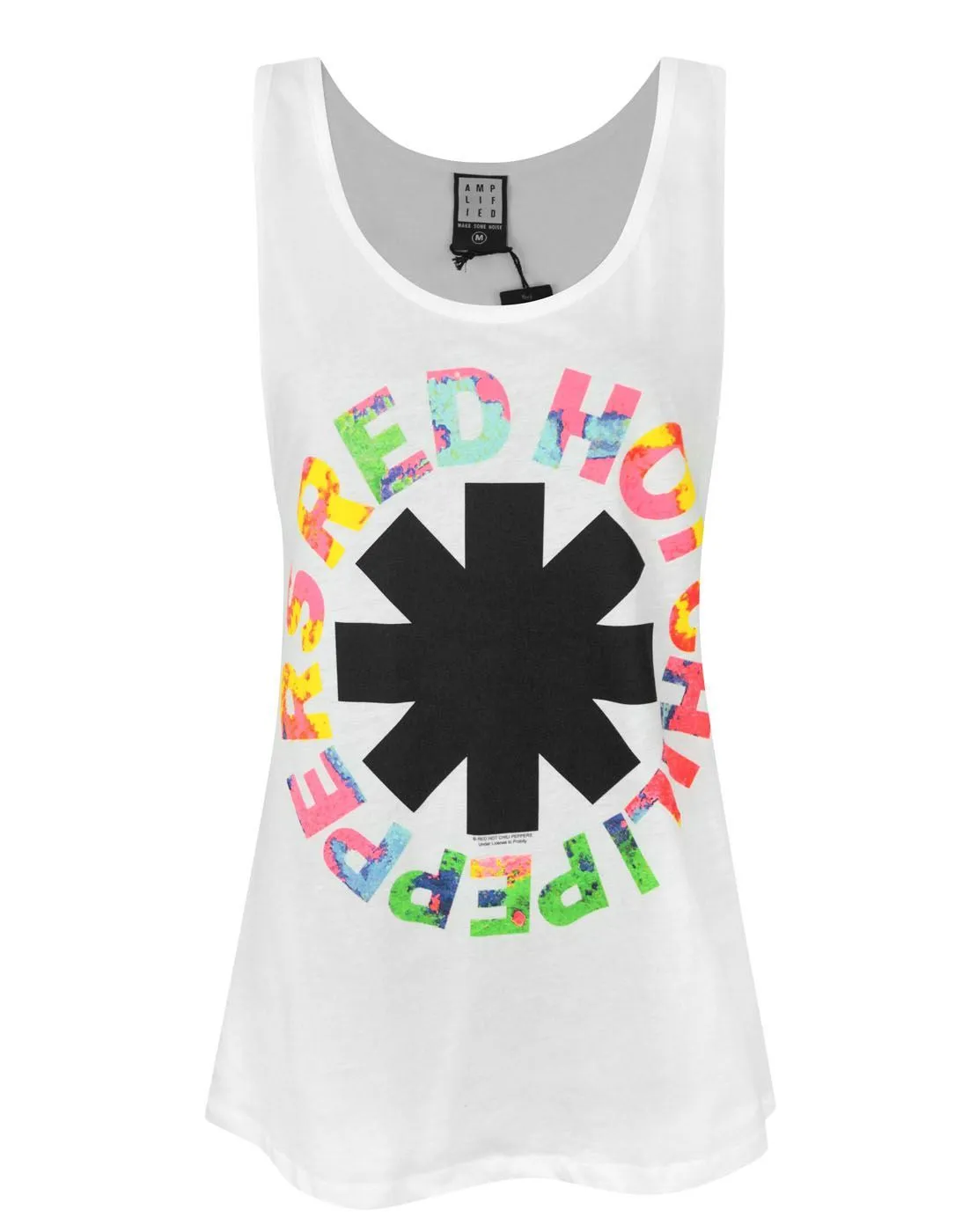 Amplified Red Hot Chili Peppers Hyper Logo Women's Relaxed Vest