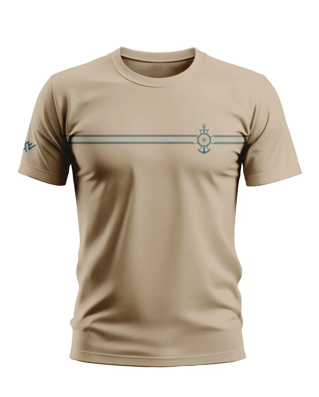 Anchor Rope Line Soft Cotton T-shirt