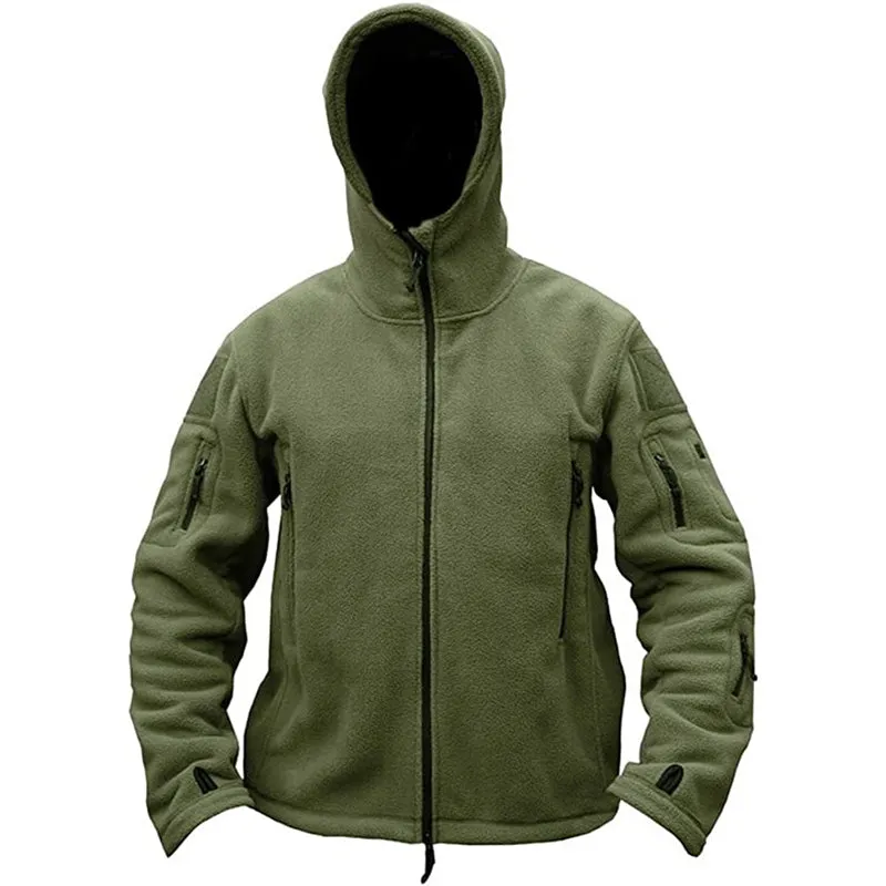 Archon Warm Fleece Hooded Tactical Military Jacket Coat