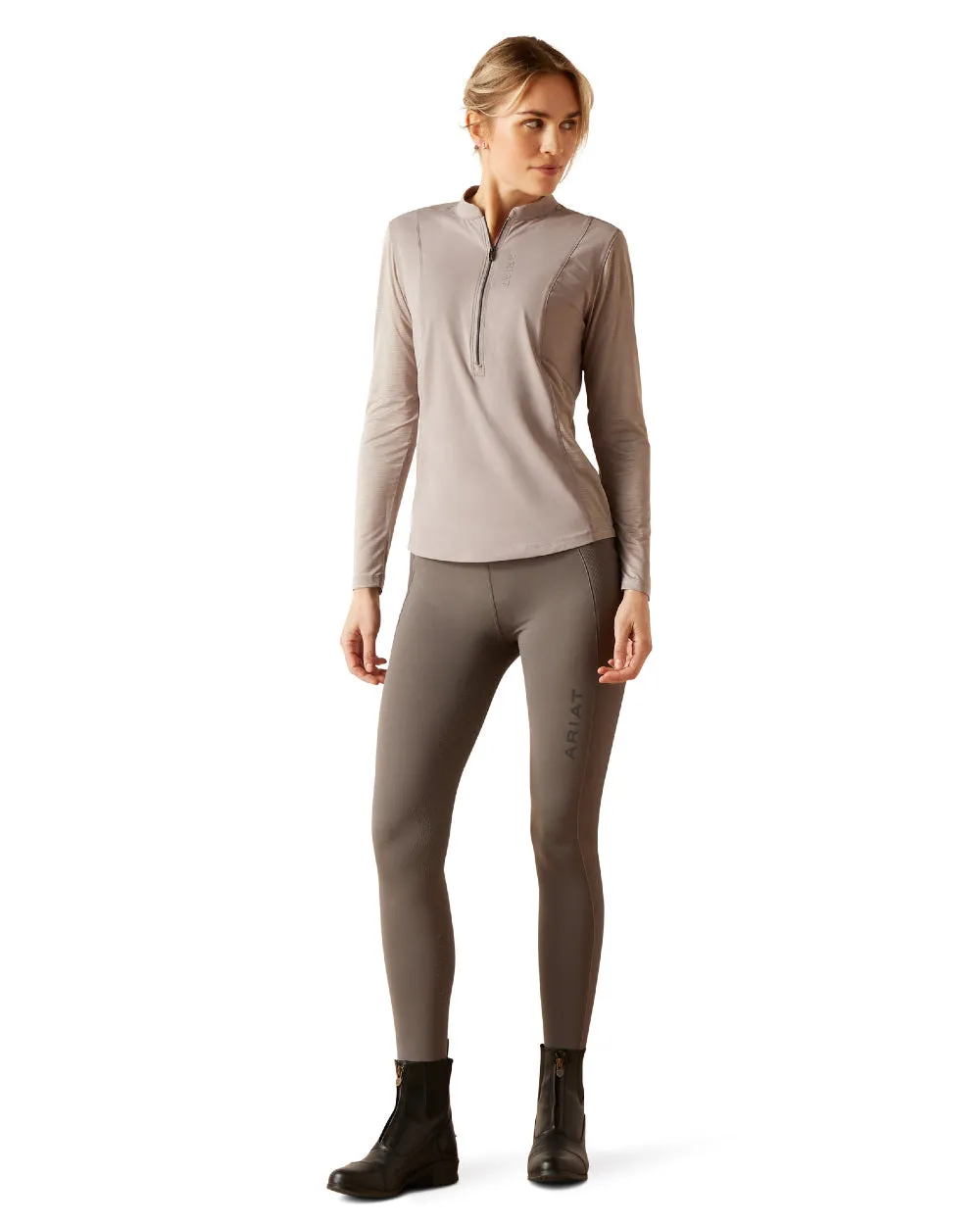 Ariat Womens Breathe Quarter Zip Baselayer