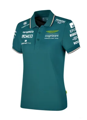 Aston Martin Aramco Cognizant F1 Official Team Polo - Female, 2023