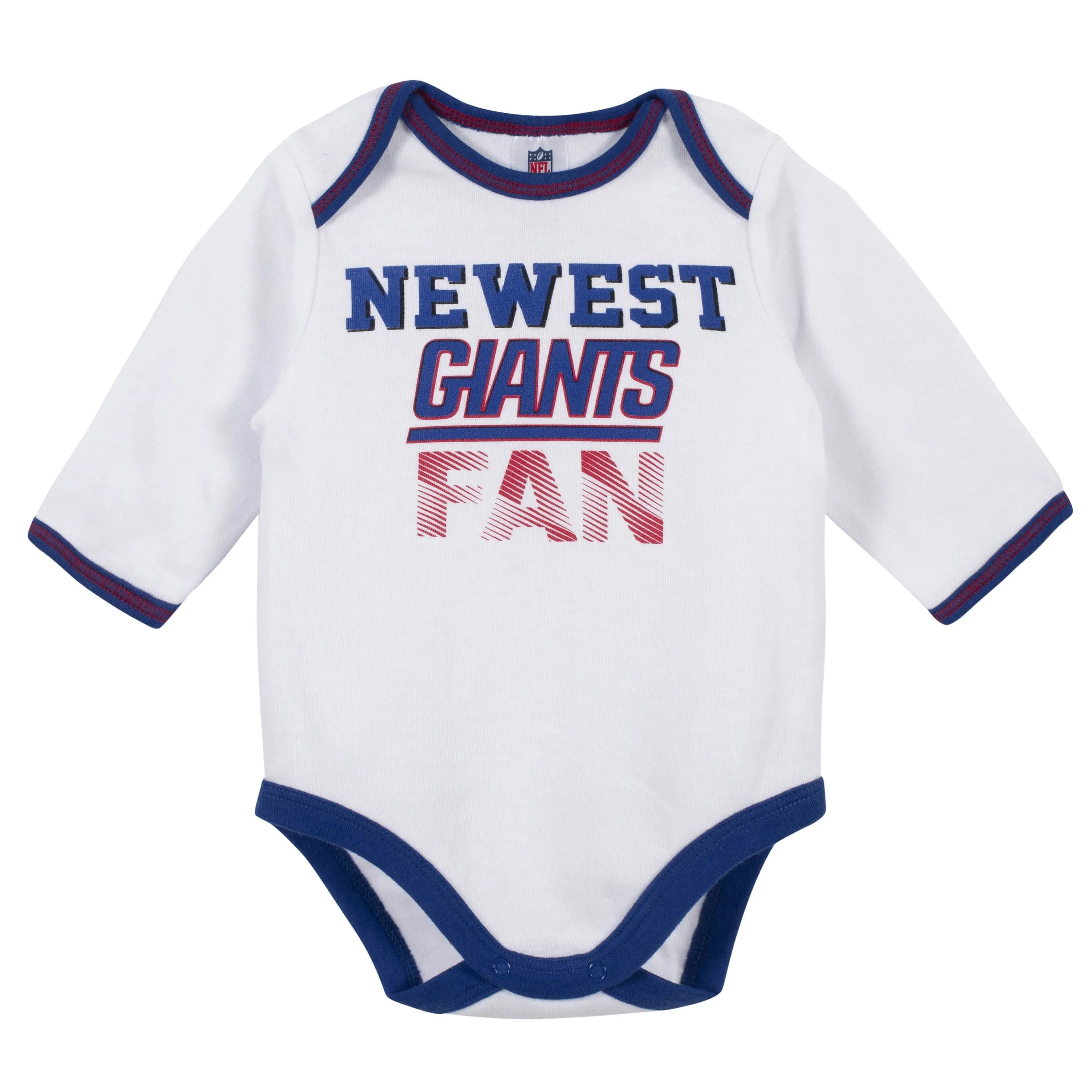 Baby Boys New York Giants 3-Piece Bodysuit, Pant and Cap Set