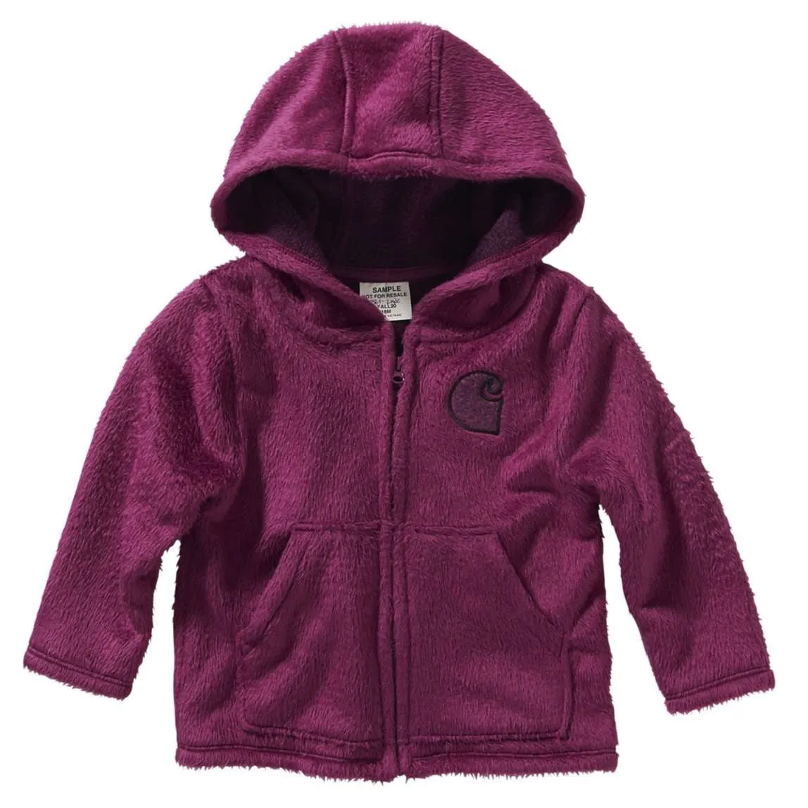 Baby Girl Hooded Fleece Jacket CP9561- Infant and Toddler Sizes