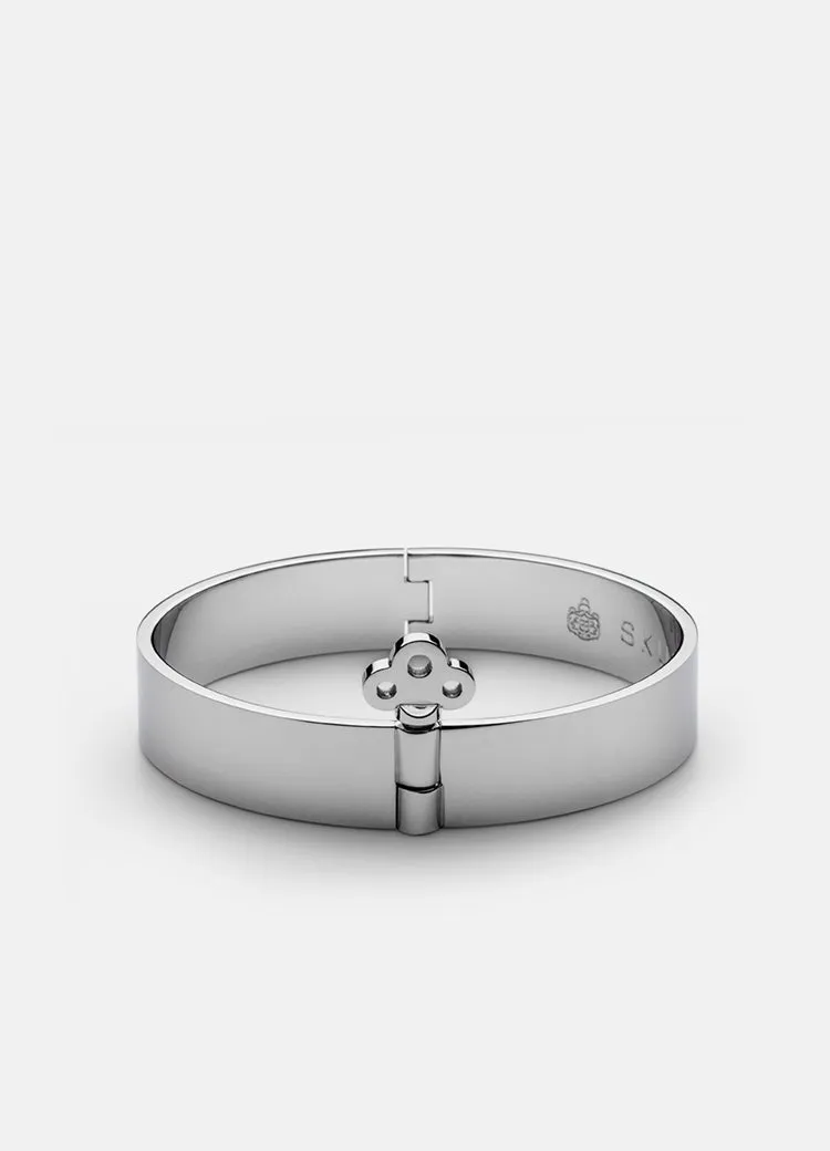 Bangle | Key Lock | Silver