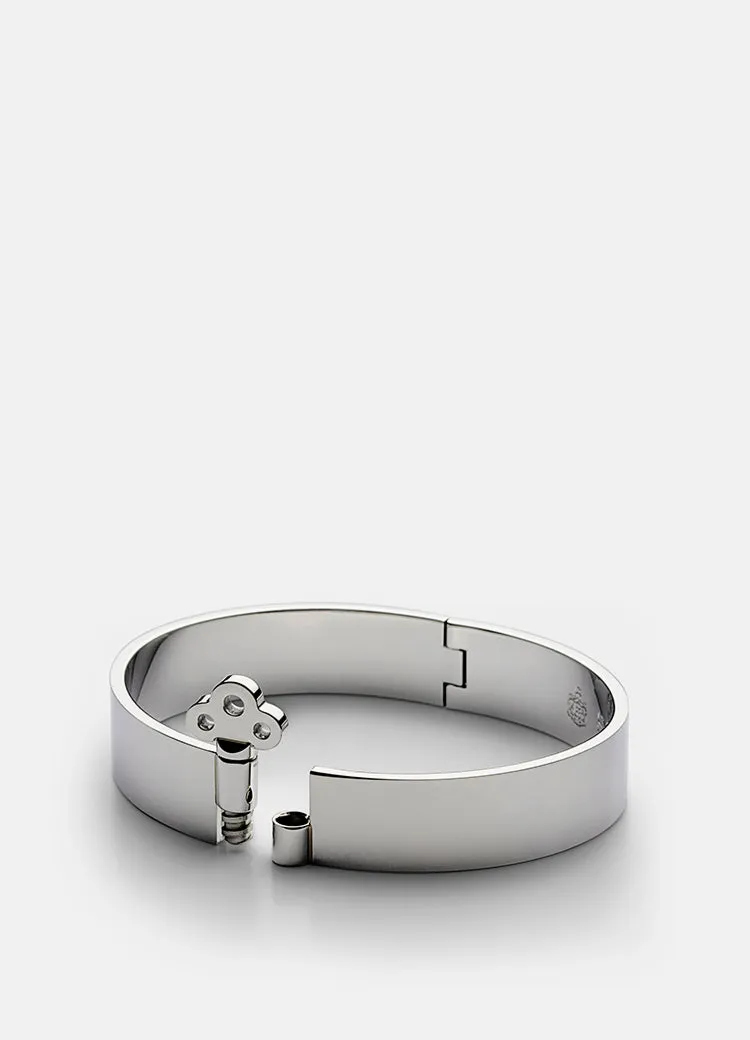 Bangle | Key Lock | Silver