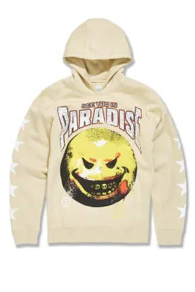 Big Men's Bad Intentions Pullover Hoodie (Khaki)