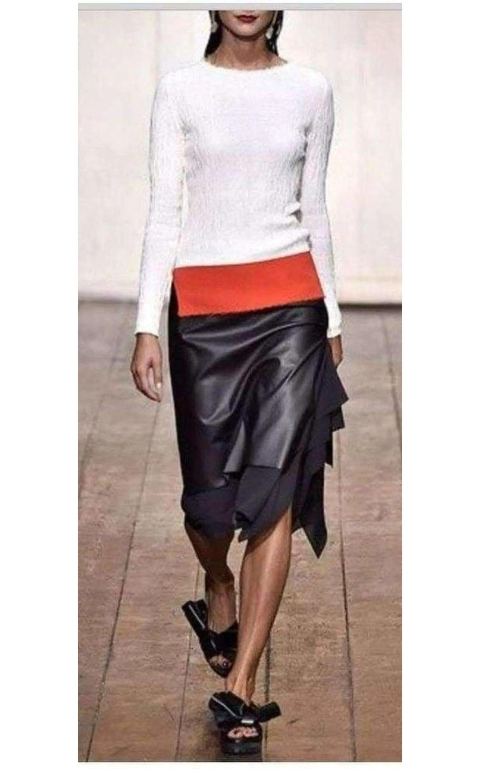 Black Layered Skirt