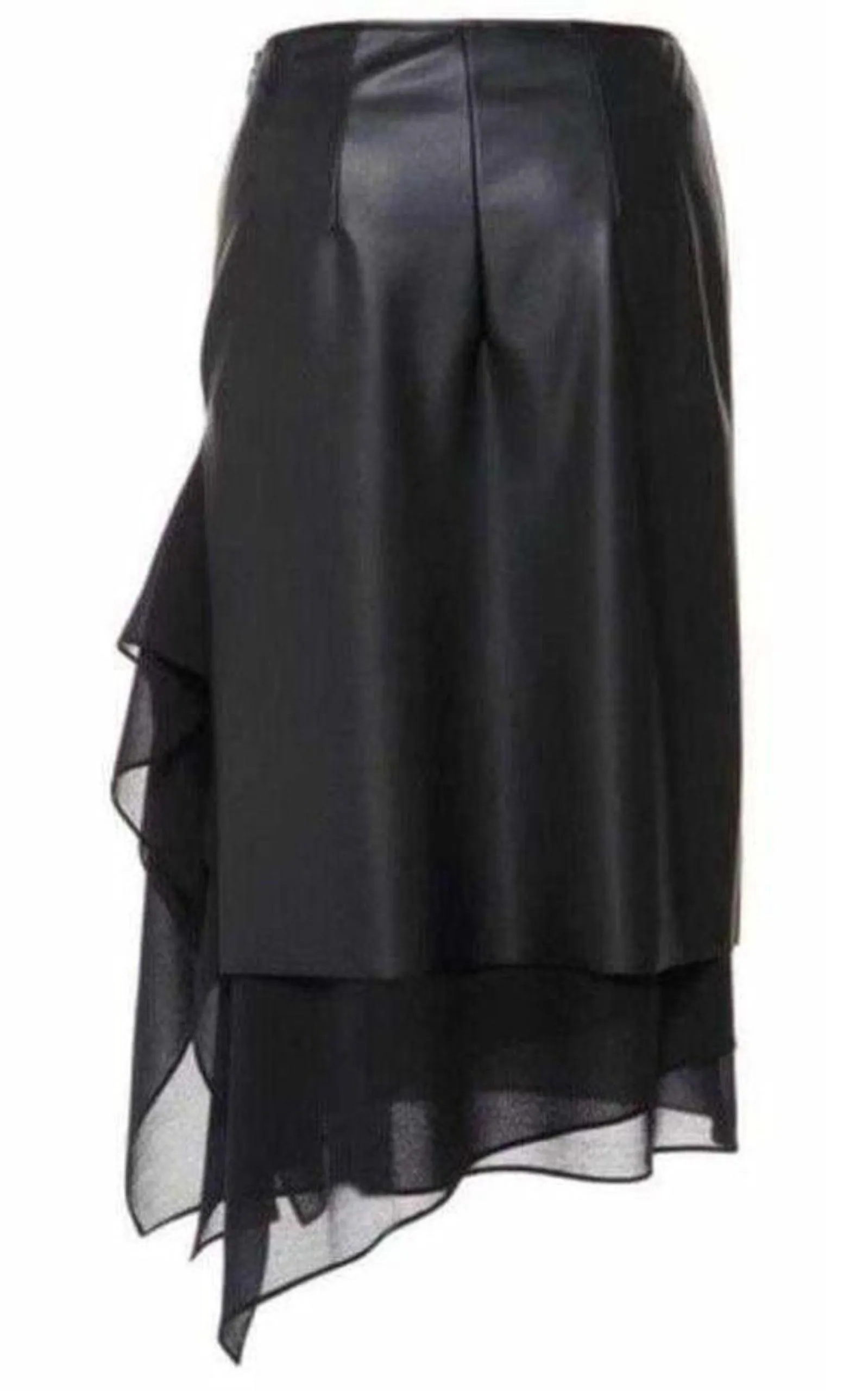 Black Layered Skirt