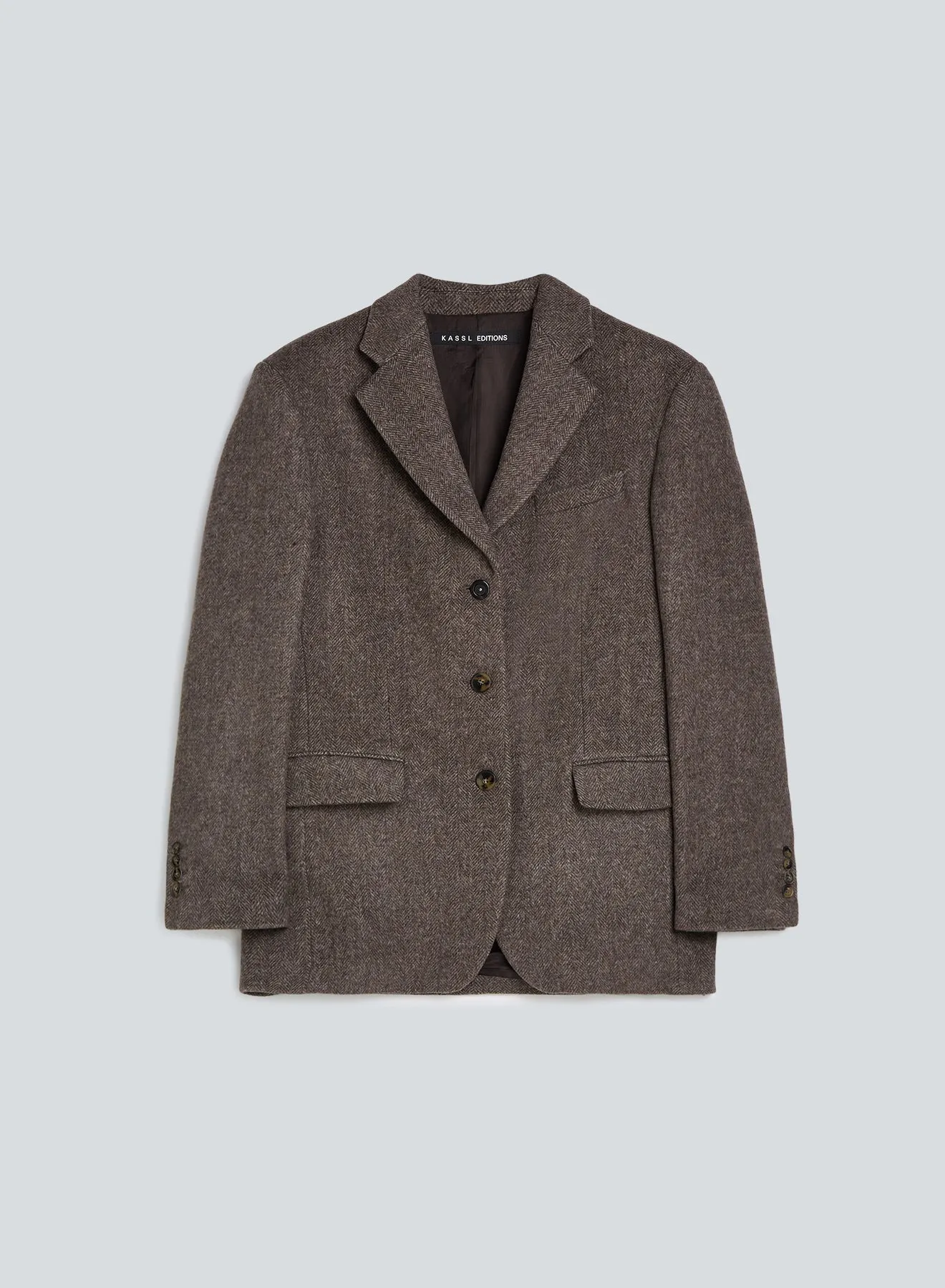 Blazer wool | taupe herringbone