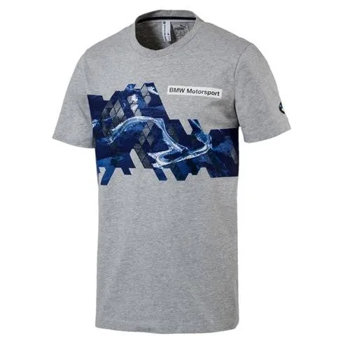 BMW T-shirt, Puma BMW Graphic, Grey, 2017