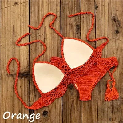 Boho Bella Bohemian - Handmade Crochet Push up Bikini