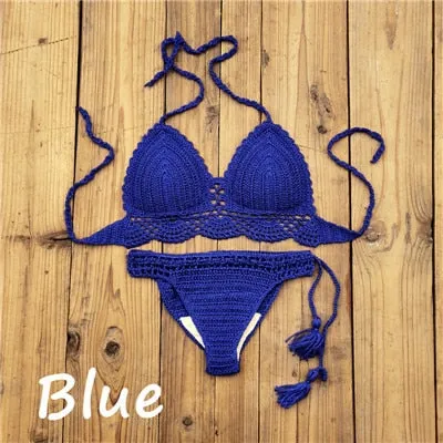 Boho Bella Bohemian - Handmade Crochet Push up Bikini