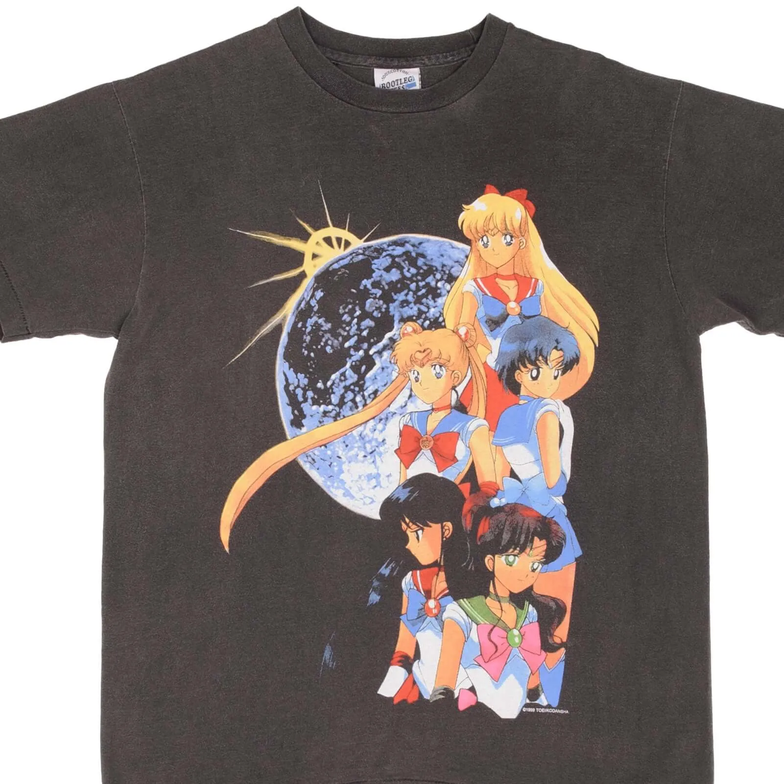 BOOTLEG SAILOR MOON 1999 TEE SHIRT SIZE LARGE SINGLE STITCH