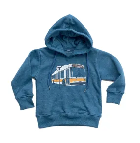 Boston MBTA Bus Hoodie - Heather Blue (TODDLER/YOUTH)