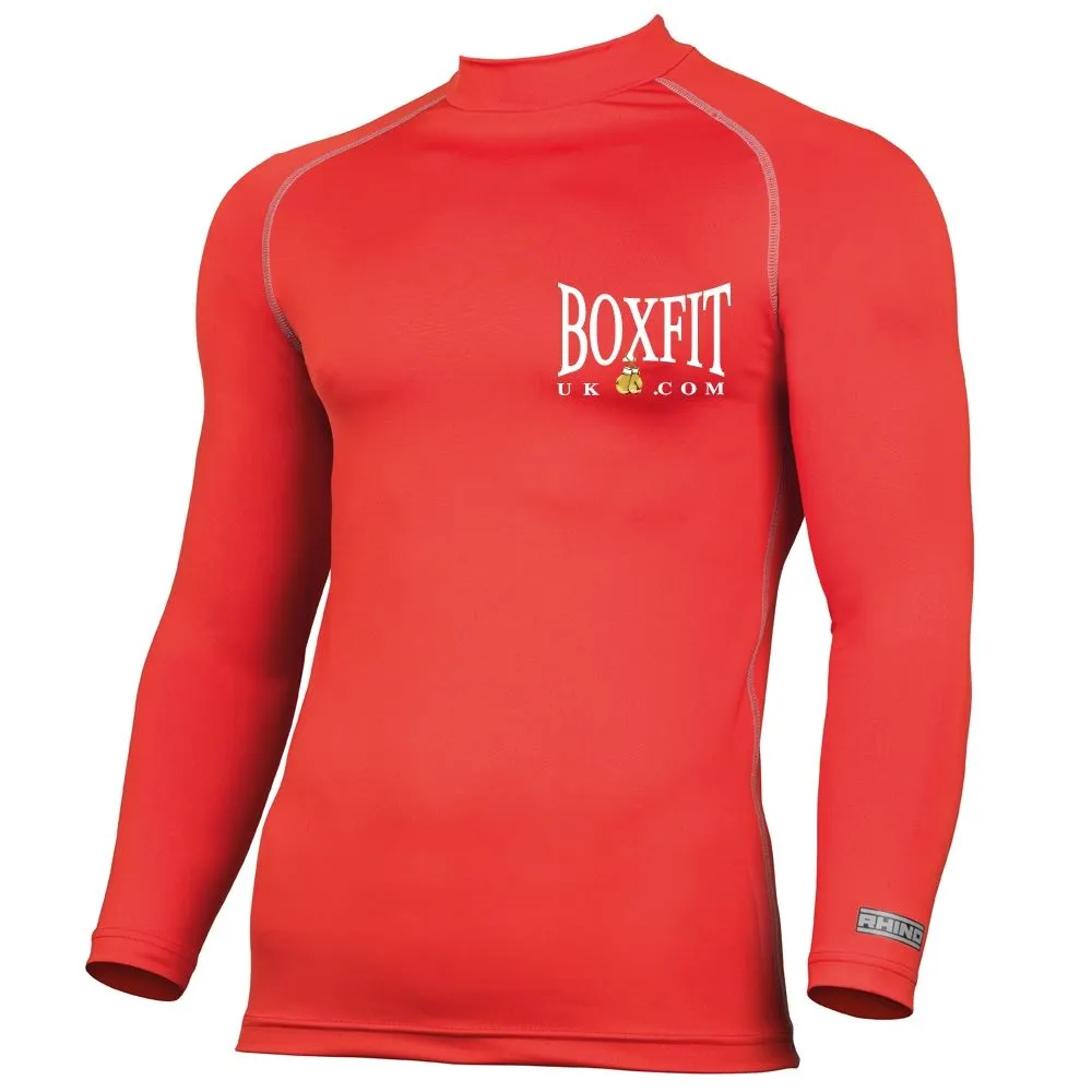 Boxfit Rhino Small Logo Long Sleeve Base Layer