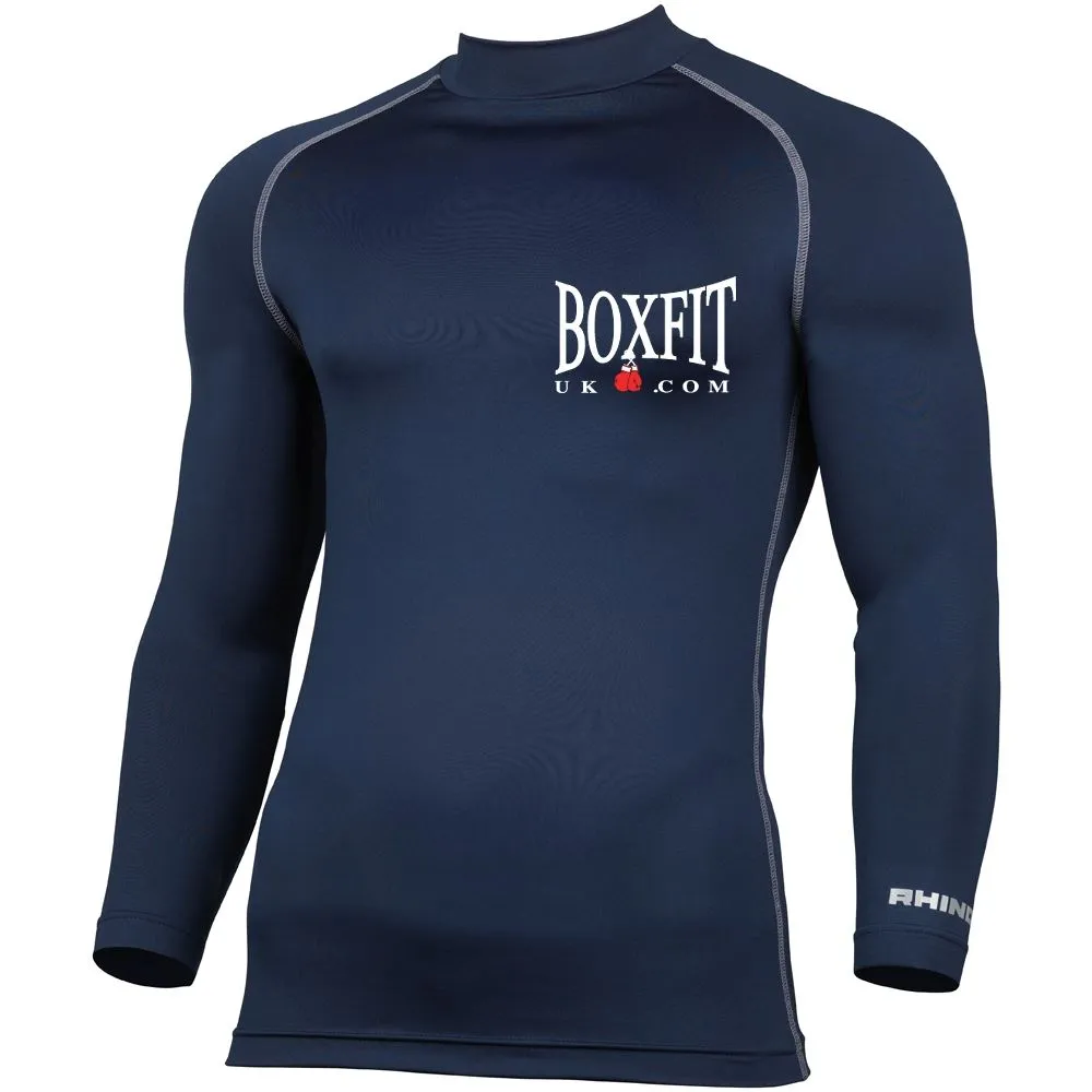 Boxfit Rhino Small Logo Long Sleeve Base Layer