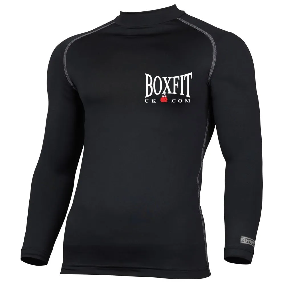 Boxfit Rhino Small Logo Long Sleeve Base Layer