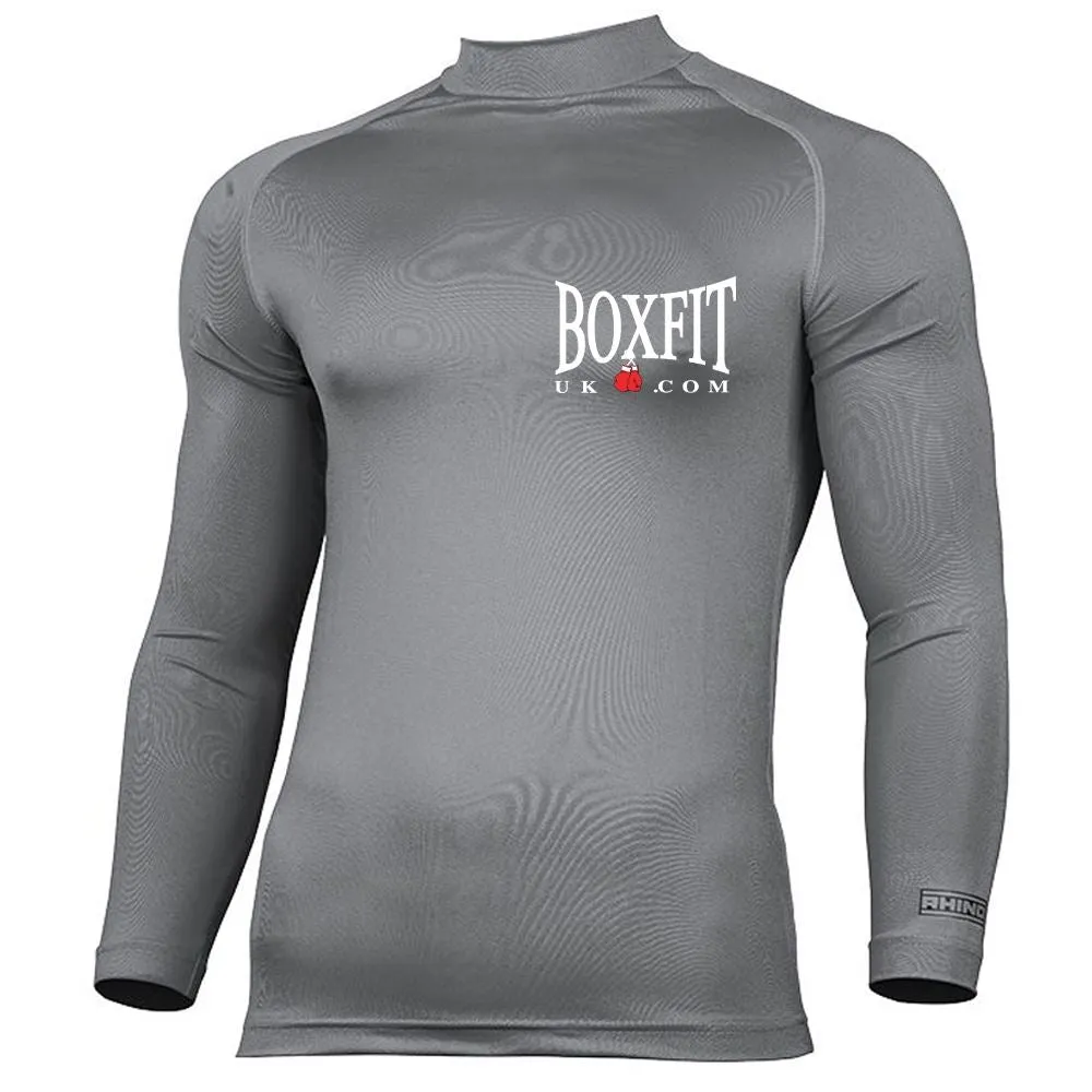 Boxfit Rhino Small Logo Long Sleeve Base Layer