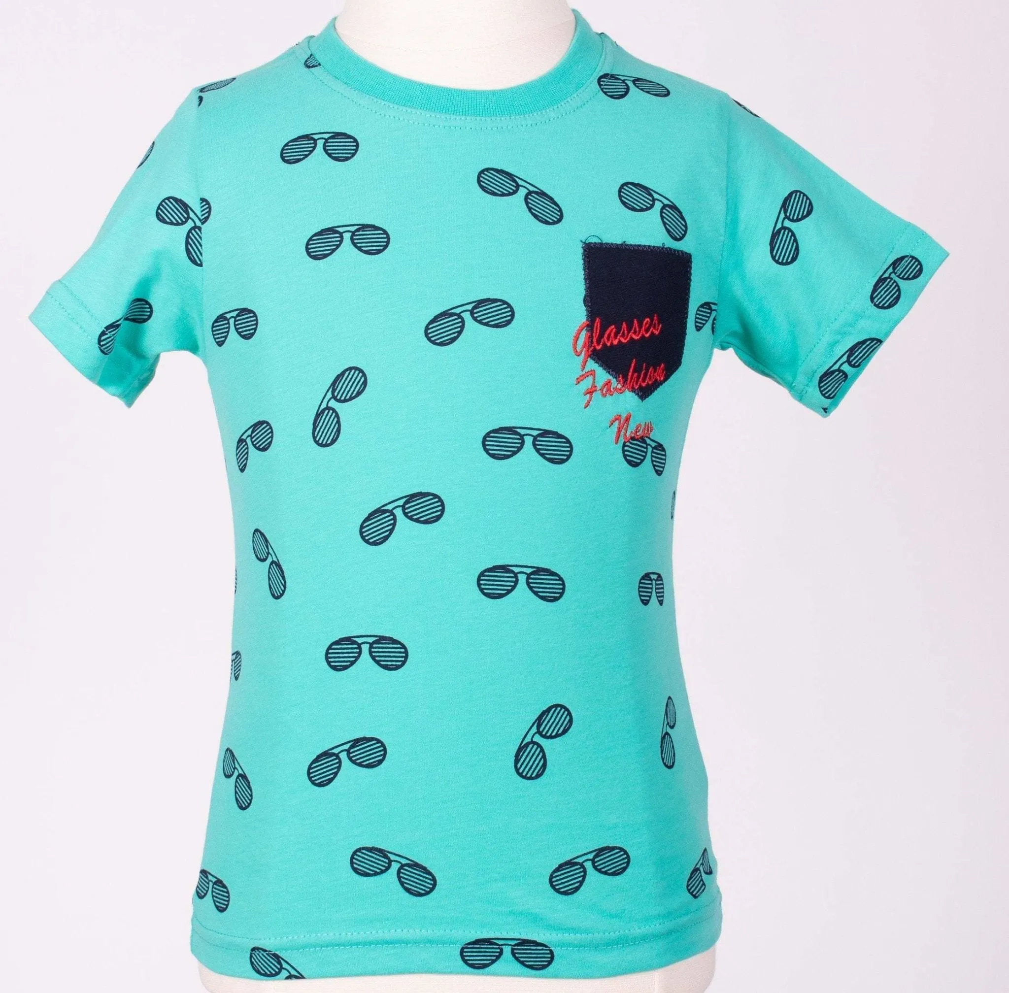 Boys Short Sleeve Summer T-shirt