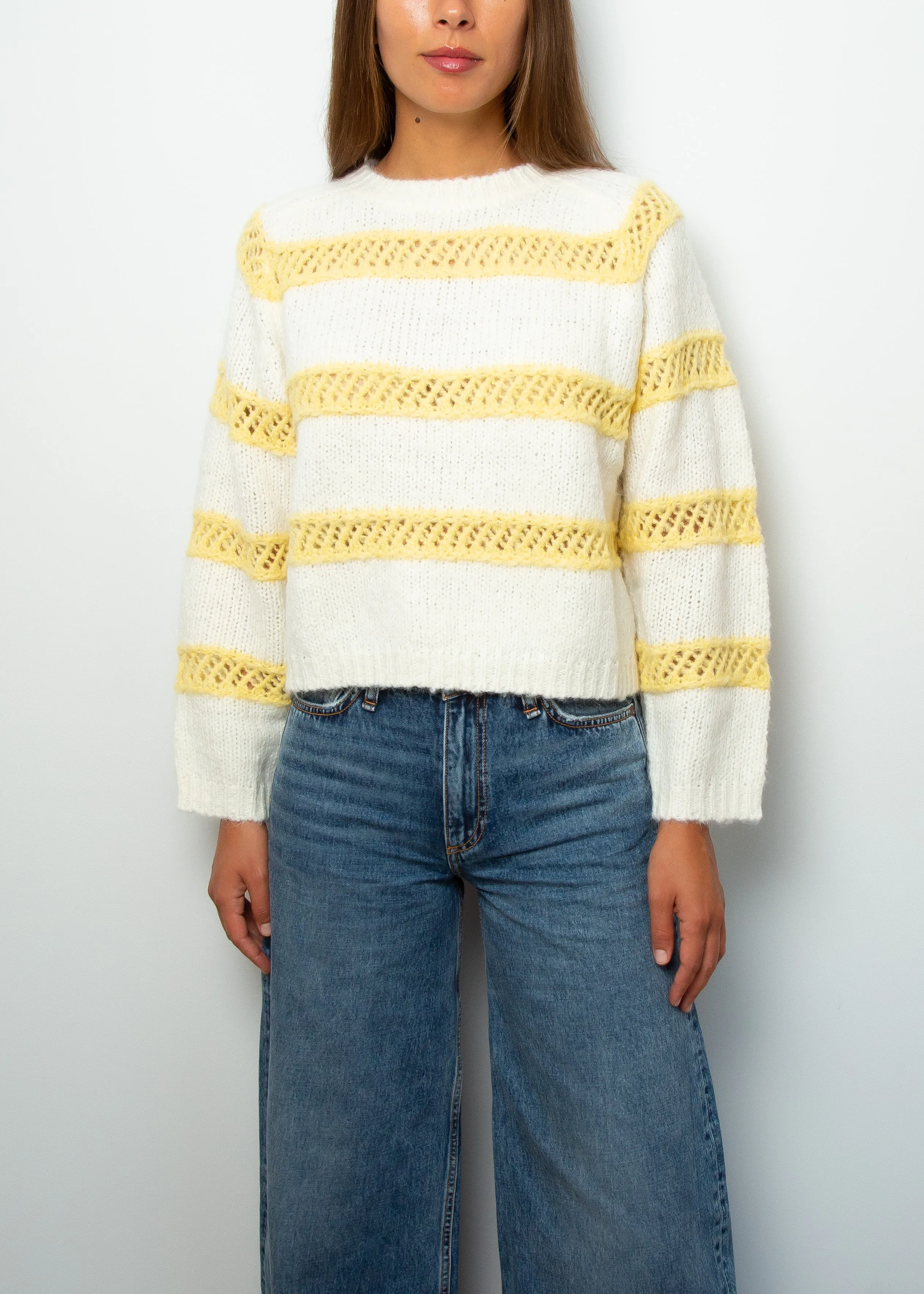 BR Roft Knit in Off White