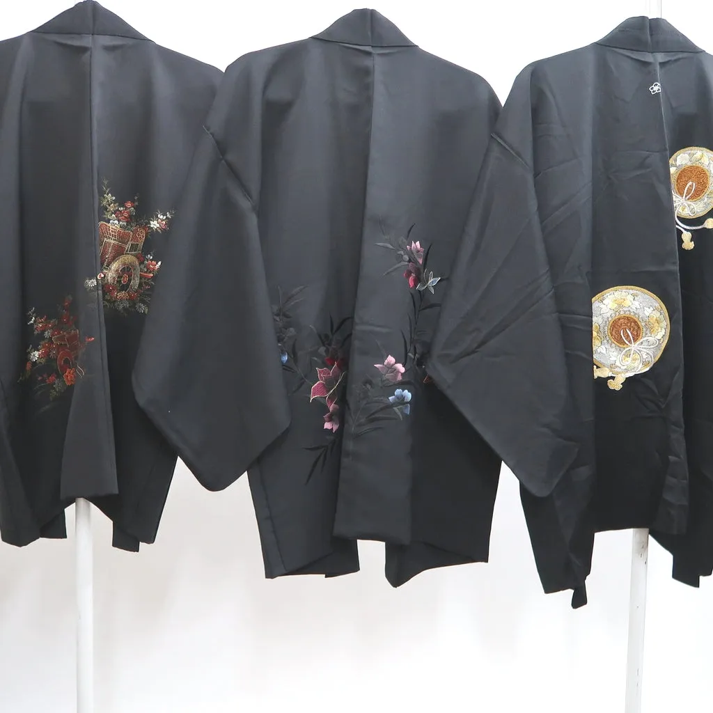 Bundle 15pcs Silk Haori Jacket Wholesale Bulk Free Shipping #524