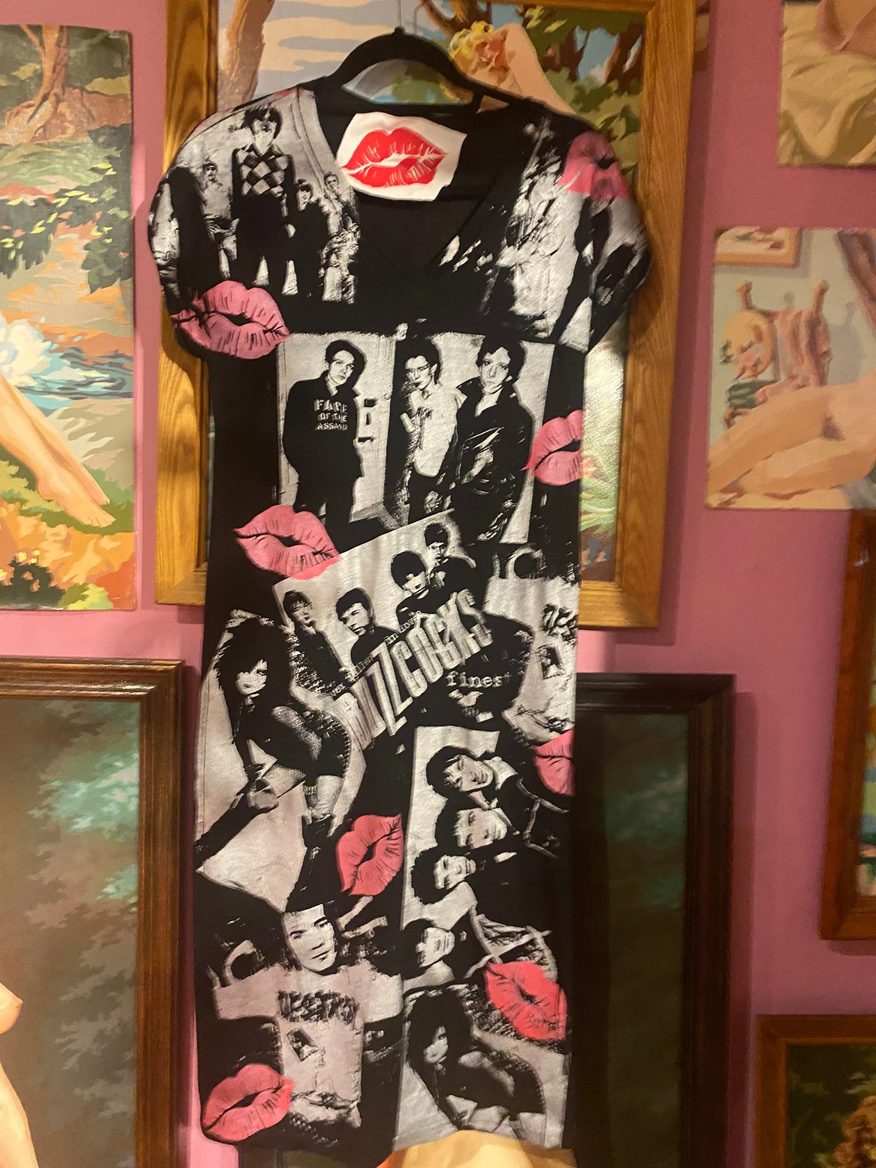 Buzzcocks Punk Band Printed Dress