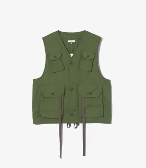 C-1 Vest – Olive Ripstop Cotton