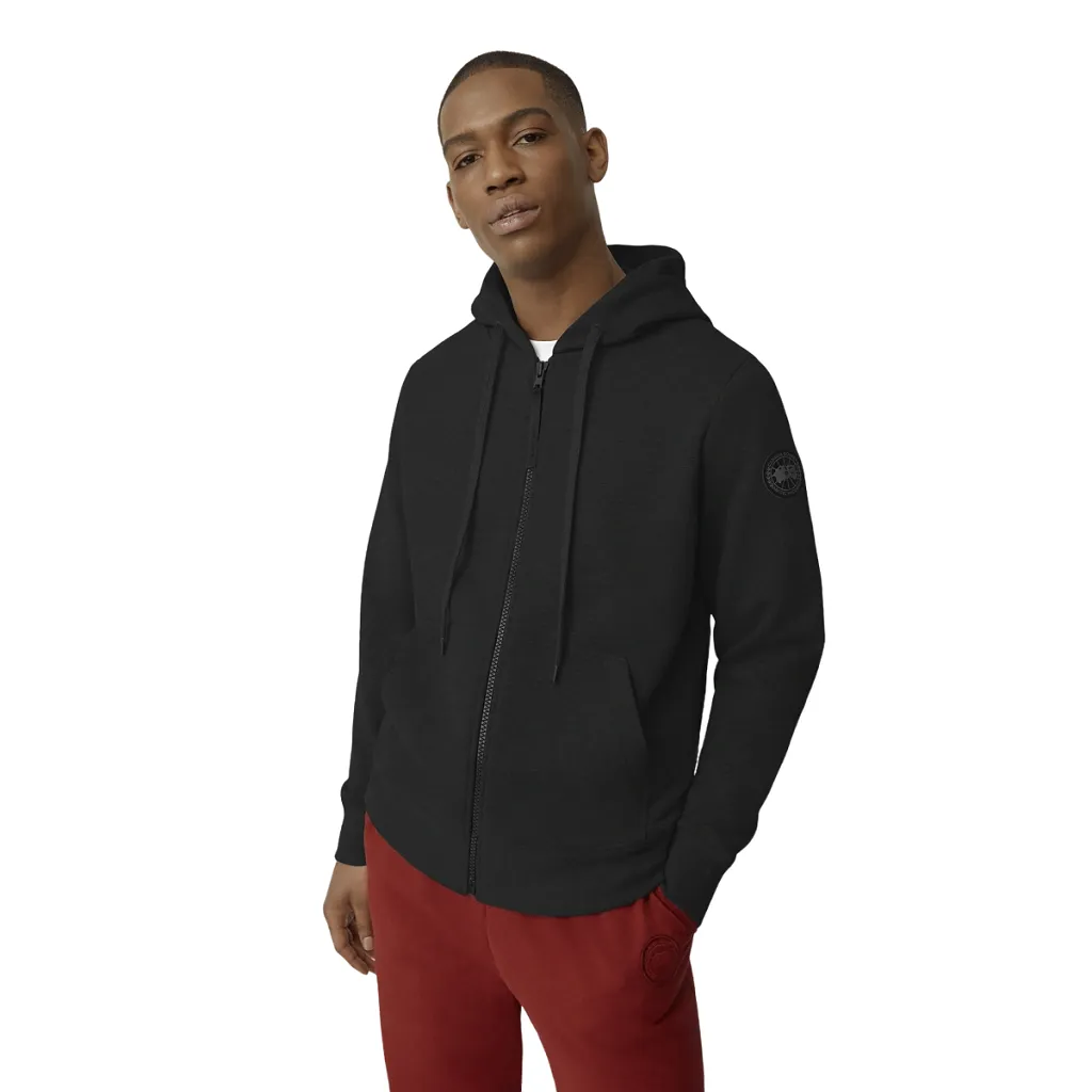 Canada Goose Men's Huron Full Zip Hoody - Black Disc