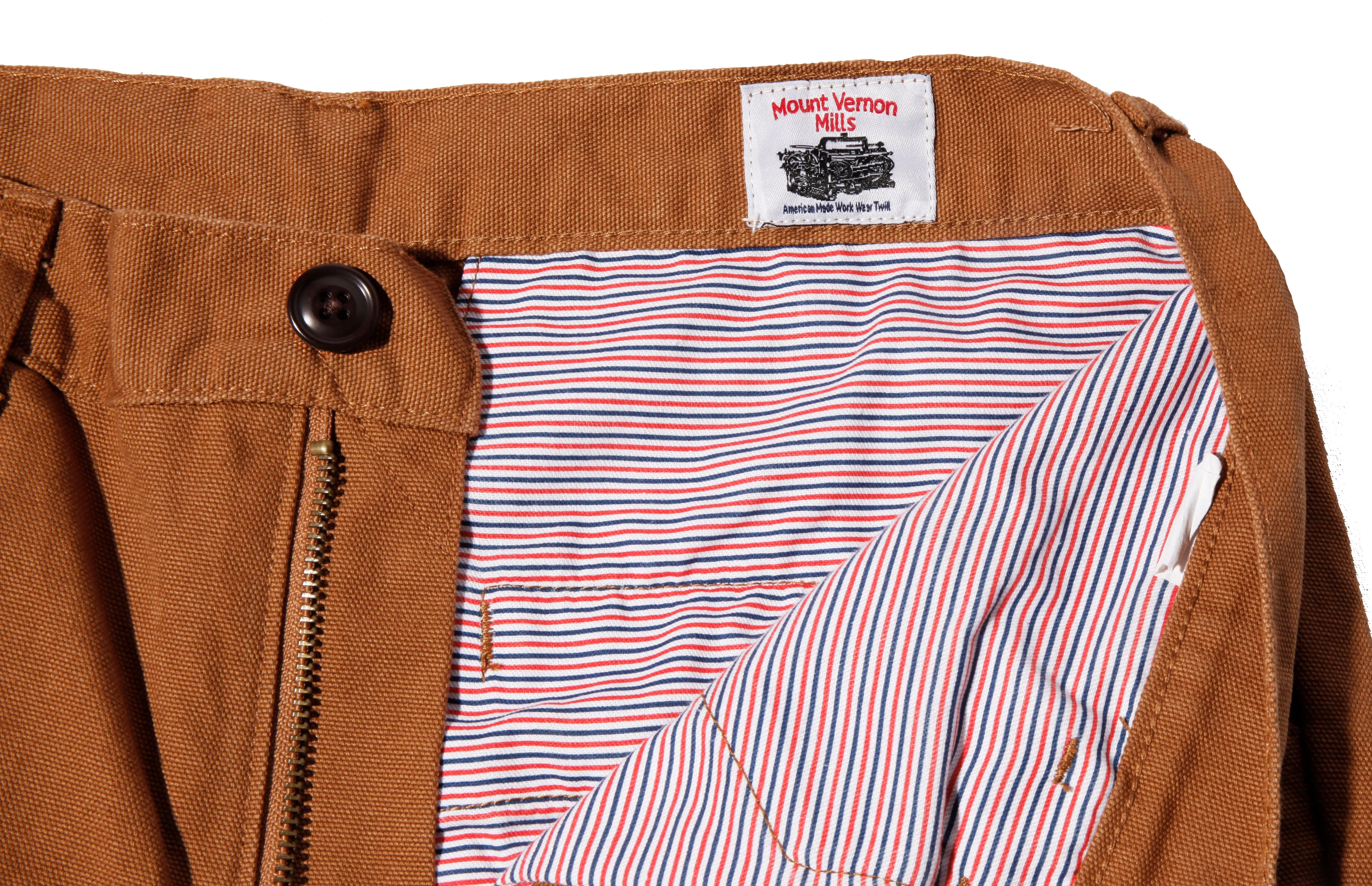 Caramel Mt Vernon  13 oz Duck Work Uniform  Chino