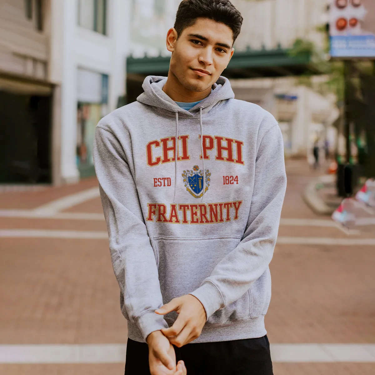 Chi Phi Classic Crest Hoodie