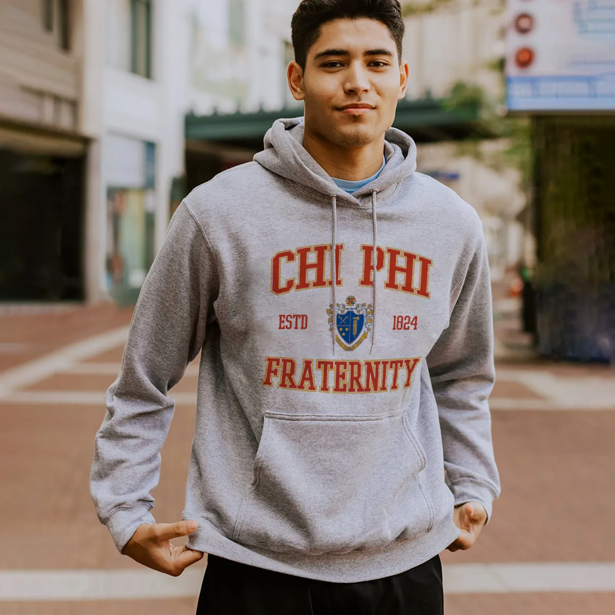 Chi Phi Classic Crest Hoodie