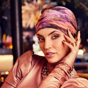 Christine Sapphire Turban - Bohemian Vibes