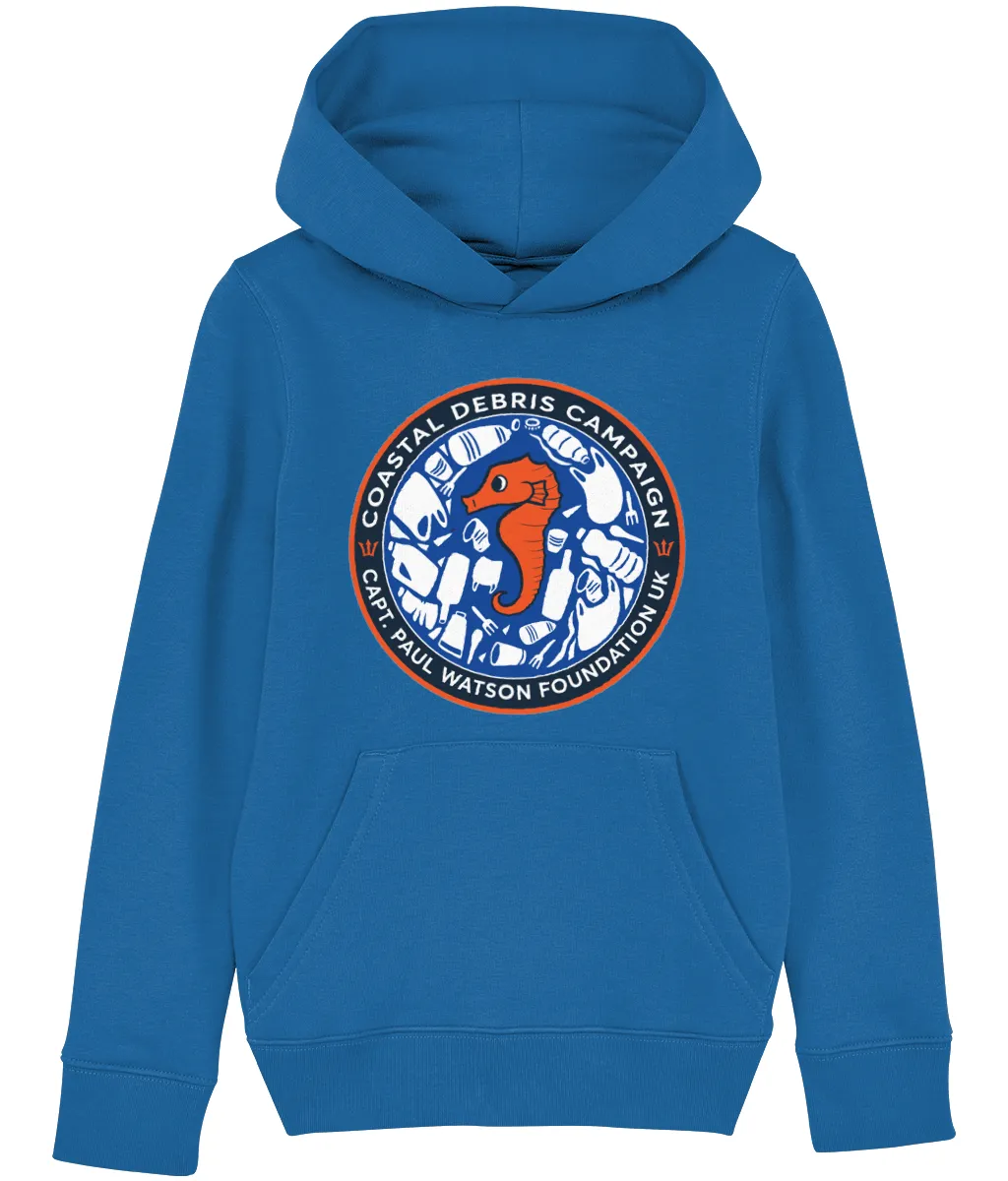 Coastal Debris Campaign Kids Pullover Hoodie