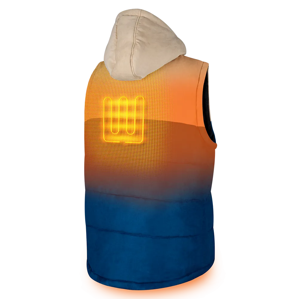 Colt Mens Heated Vest with Hood by Gobi Heat