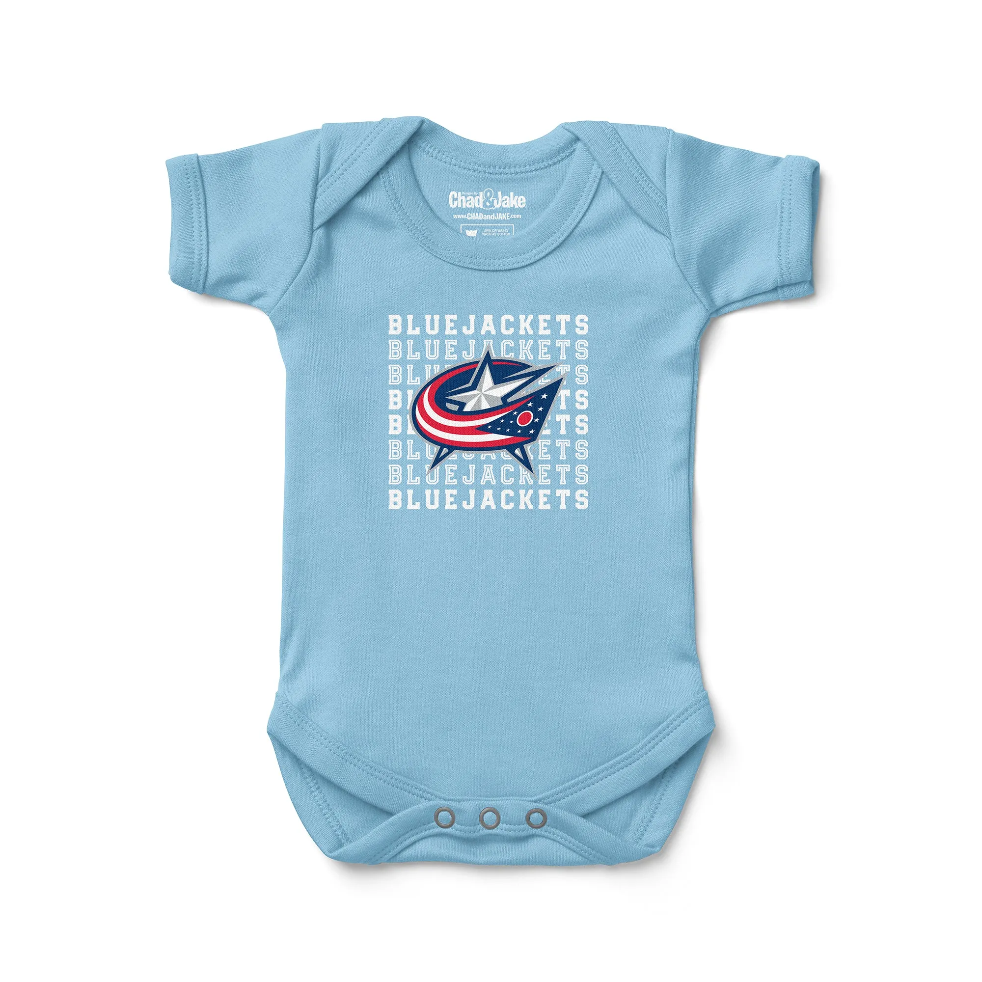 Columbus Blue Jackets "Retro" Bodysuit