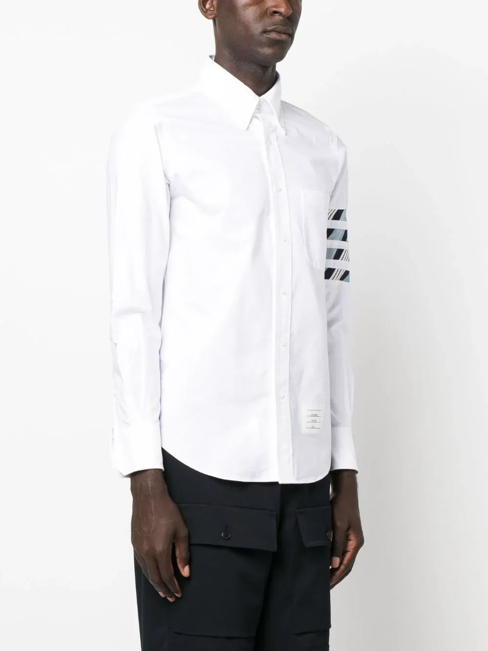 Cotton 4-Bar Shirt