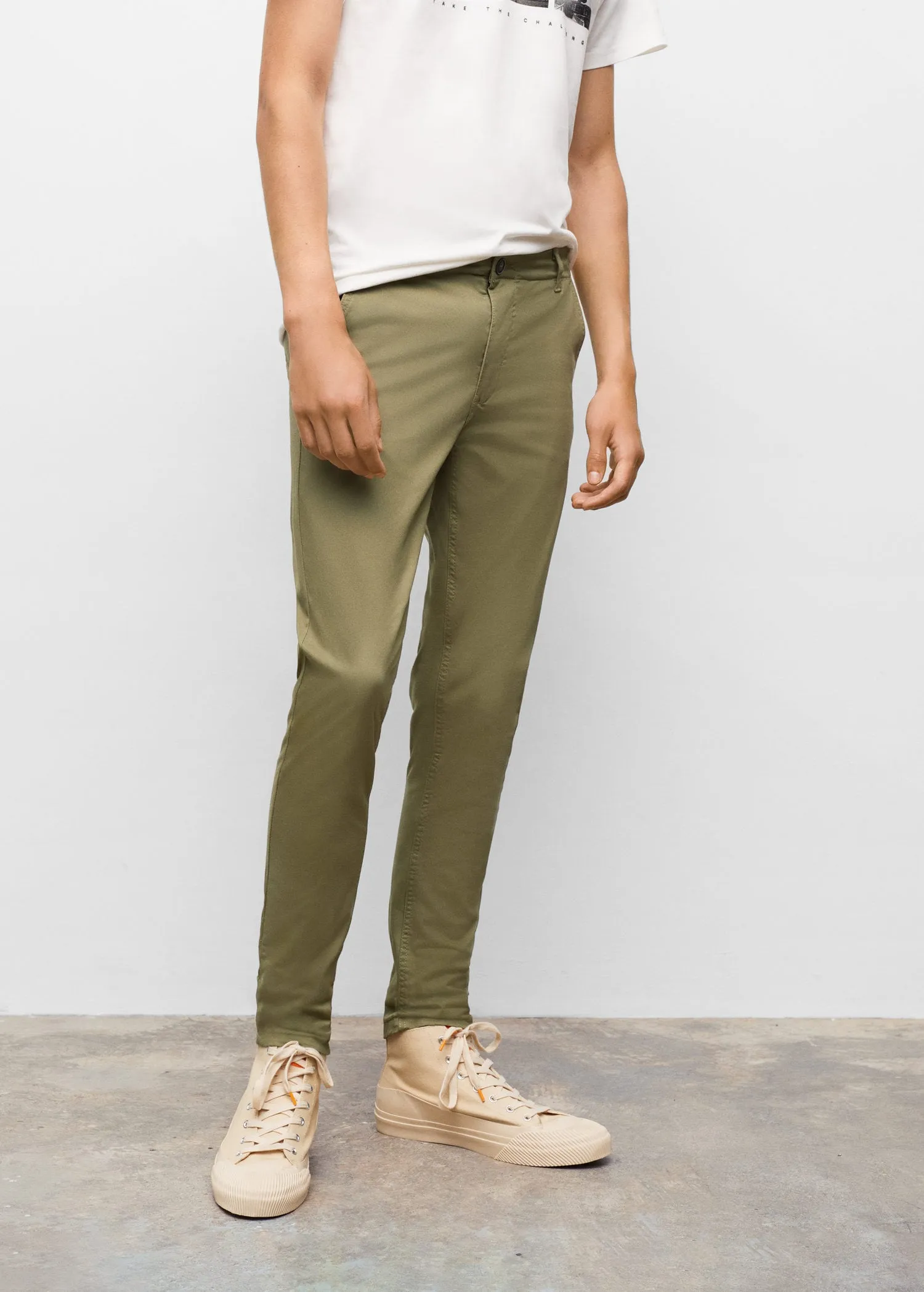 Cotton chinos