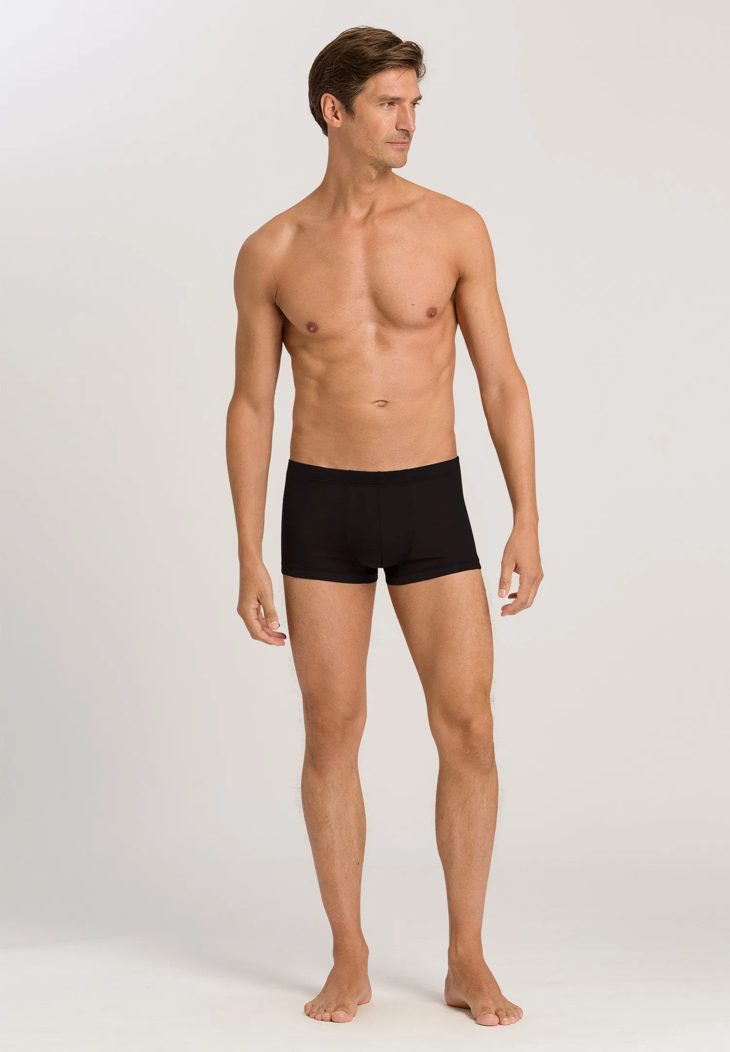 Cotton Sporty Cotton Knit Boxer Brief | Black 73503-199