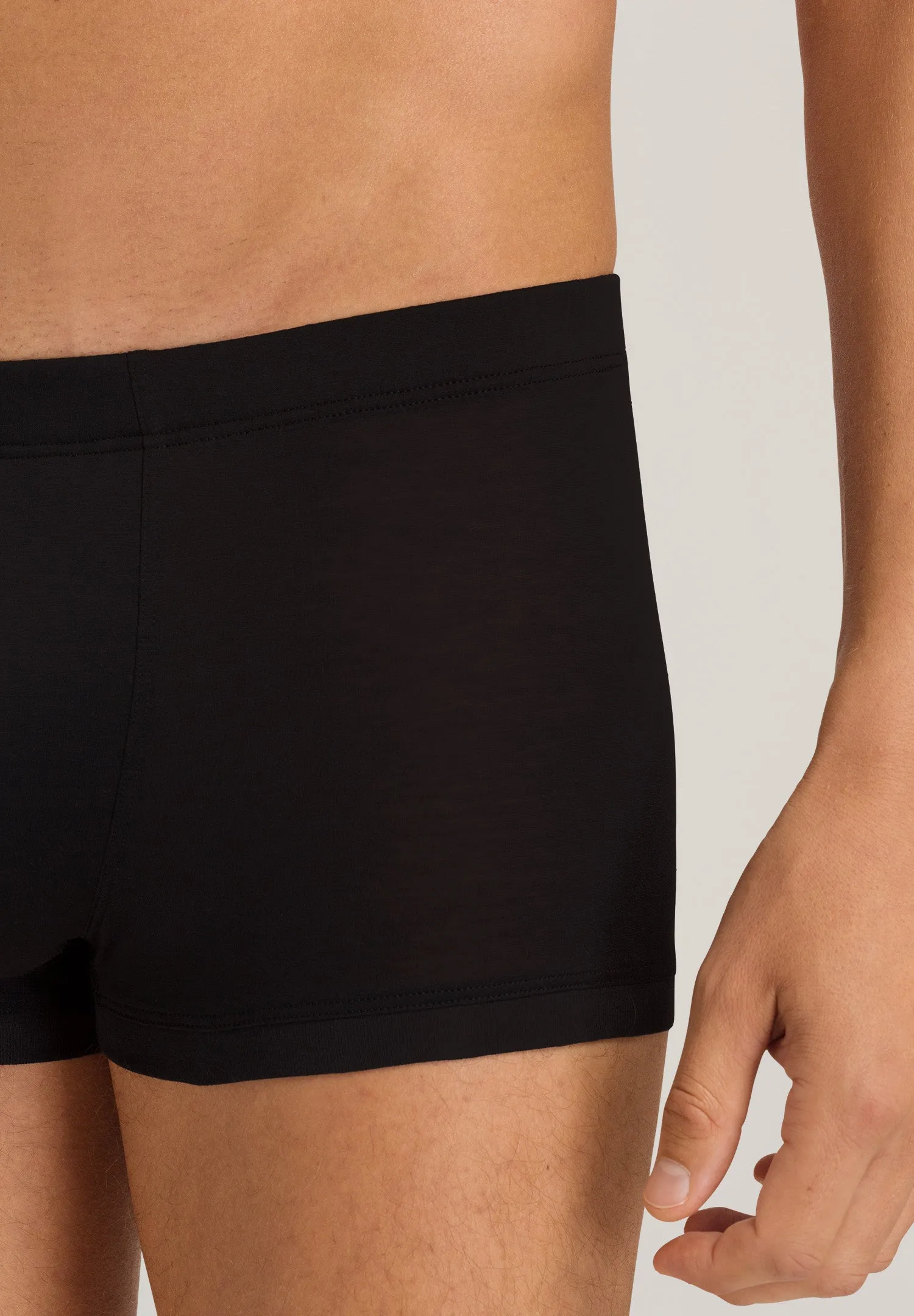 Cotton Sporty Cotton Knit Boxer Brief | Black 73503-199