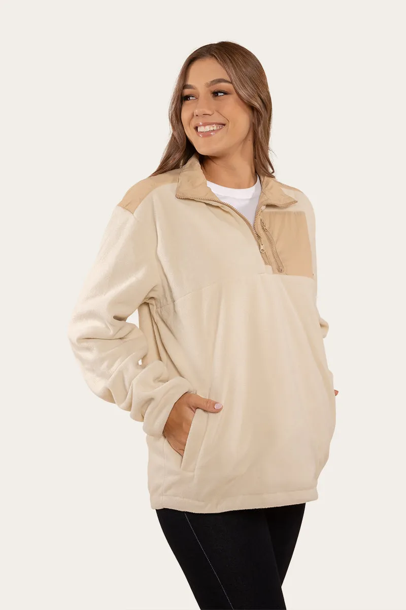 Cruze Womens Reversible Jacket - Dark Sand